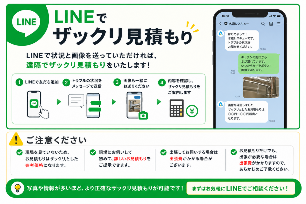 LINEでお見積もり